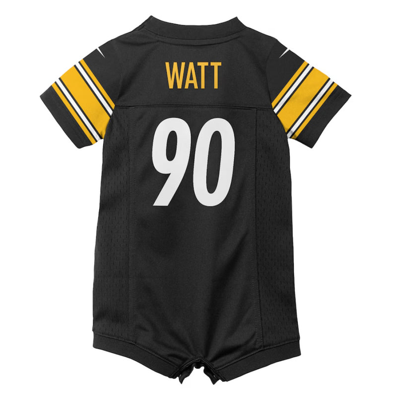 Pittsburgh Steelers Baby Romper NFL Nike Home Jersey Romper - Watt