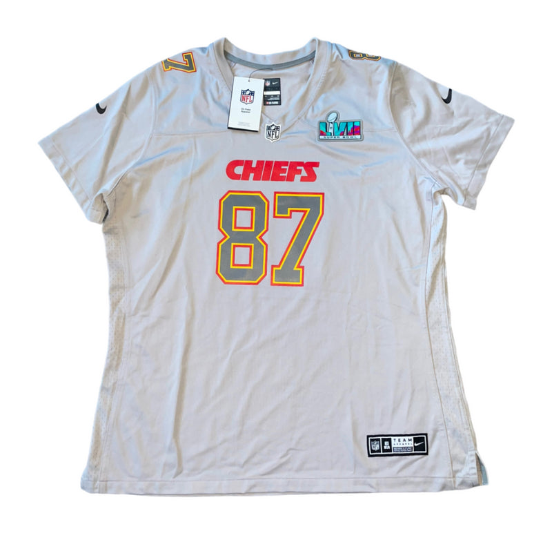 Kansas City Chiefs Jersey Nike NFL Women's SB Top - Kelce 87