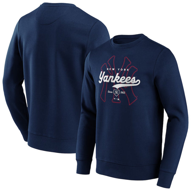 New York Yankees Sweatshirt Men's Legacy Stitch Graphic Sweat