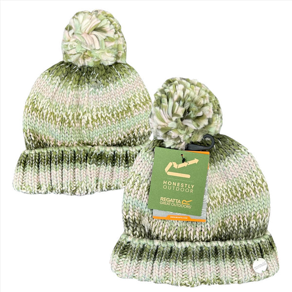Regatta Women's Green Beanie Hiking Frosty Beanie Hat