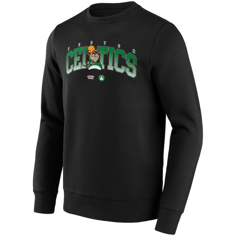 Boston Celtics Men's Sweatshirt NBA Looney Tunes Taz Top