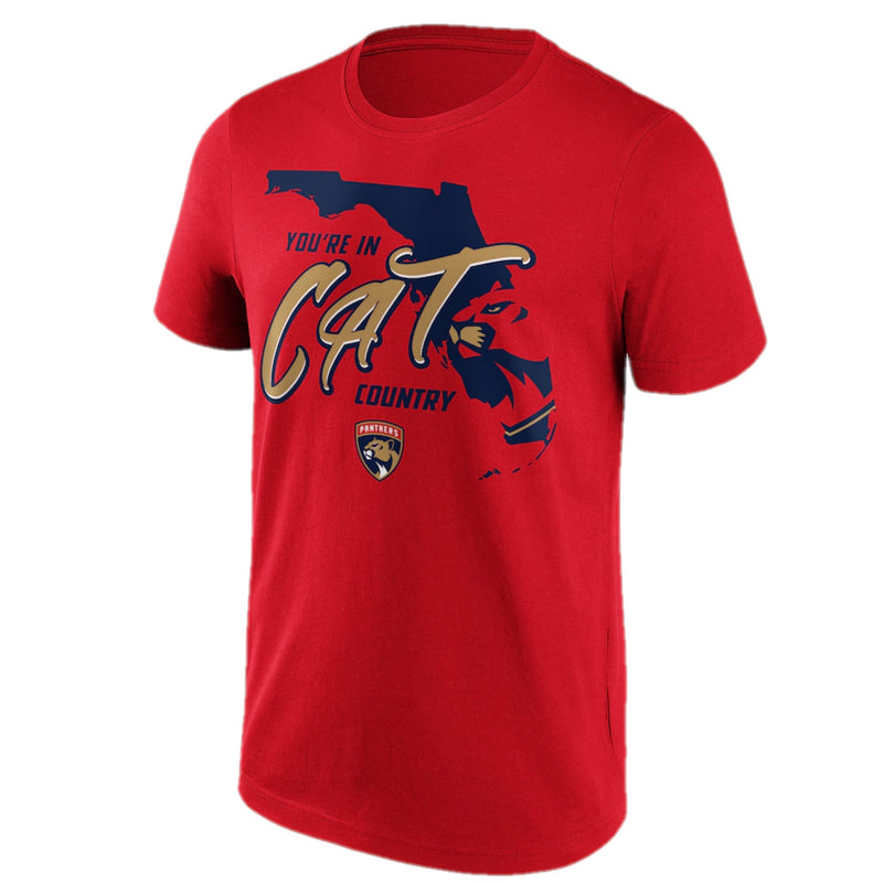 Florida Panthers Red T-Shirt NHL Men's Hometown Graphic Top