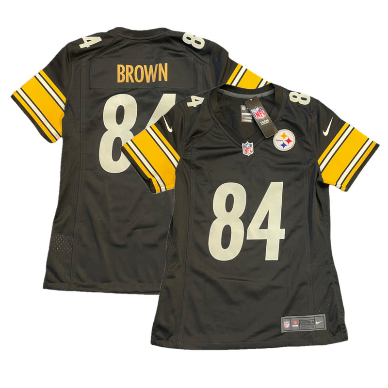 Pittsburgh Steelers NFL Jersey Nike Women's Home Top - Brown 84