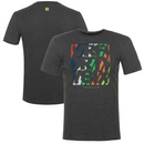 Valentino Rossi MotoGP T-Shirt Men's VR46 Grey Lifestyle Top