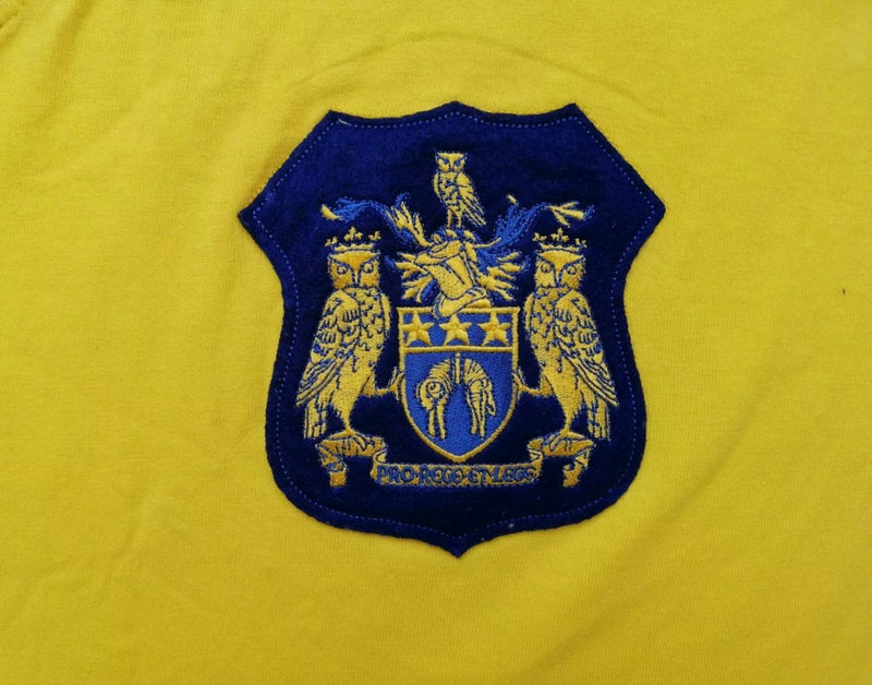 Leeds United Football Shirt Score Draw 1955 Retro Number 9 Top