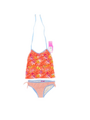 Skechers Women's Bathing Suit Orange Swimsuit