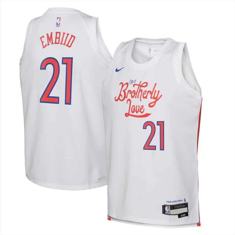 Philadelphia 76ers NBA Jersey Kid's Nike Basketball Shirt Top