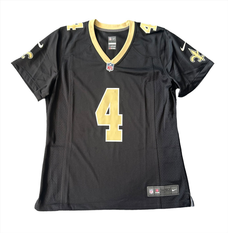 New Orleans Saints Jersey Nike NFL Women's Home Top - Carr 4