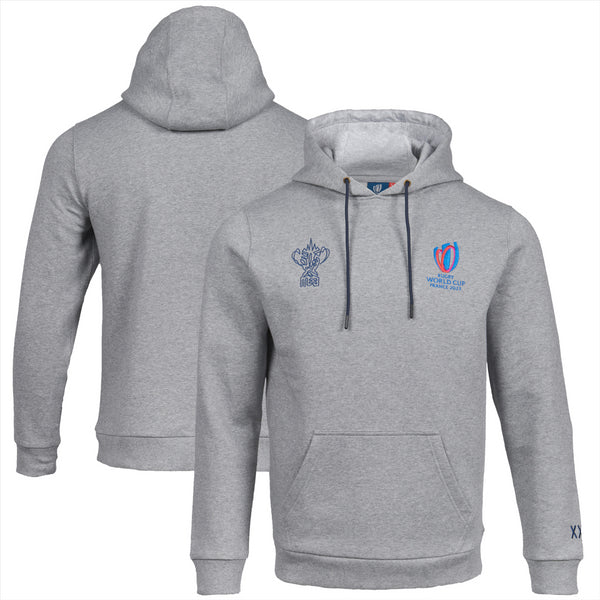 Rugby World Cup Hoodie 2023 Grey Logo Hoodie