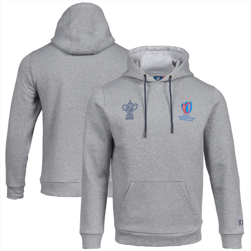 Rugby World Cup Hoodie 2023 Grey Logo Hoodie