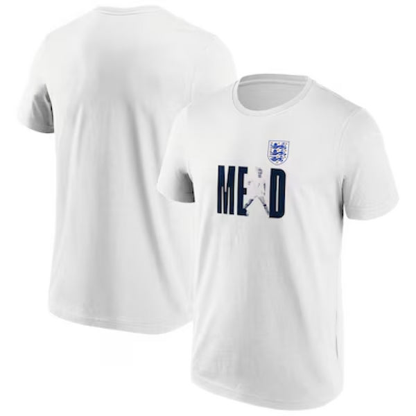 England Men's Graphic T-Shirt Football Mead N&N Top