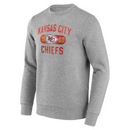 Kansas City Chiefs Sweatshirt Men's NFL Grey Top