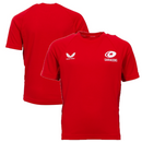 Saracens Kid's Rugby T-Shirt Castore Pro Players Red Top