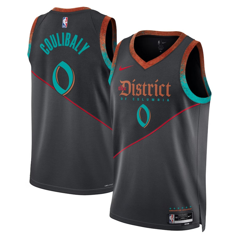 Washington Wizards Men's Jersey NBA Nike City 23/24 - Coulibaly