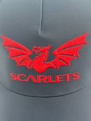 Scarlets Men's Navy Caps Castore Rugby Club Logo Hat