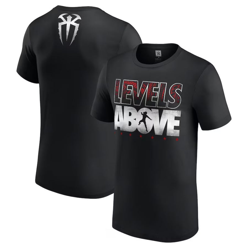 Roman Reigns Kid's T-Shirt WWE Levels Above Graphic Top