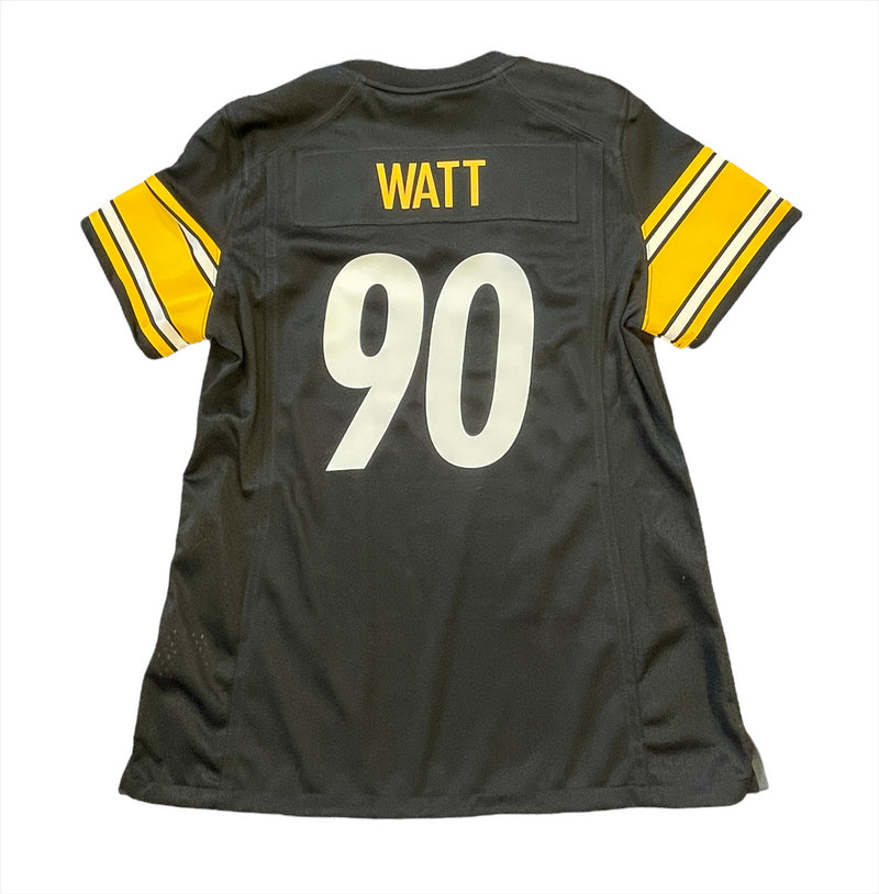 Pittsburgh Steelers NFL Jersey Nike Women's Home Top - Watt 90