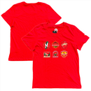 Minnesota Wild Women's T-Shirt NHL Red Top