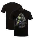 Valentino Rossi T-Shirt VR46 Moto GP Black Lifestyle Racing Top