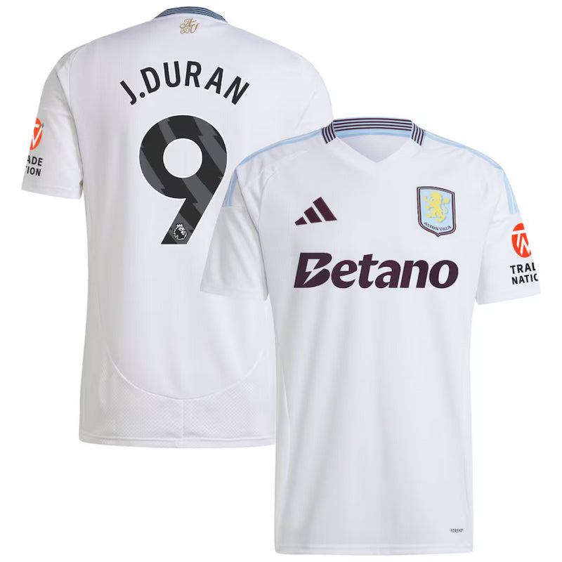 Aston Villa Football Shirt Men's adidas Away Shirt - Duran