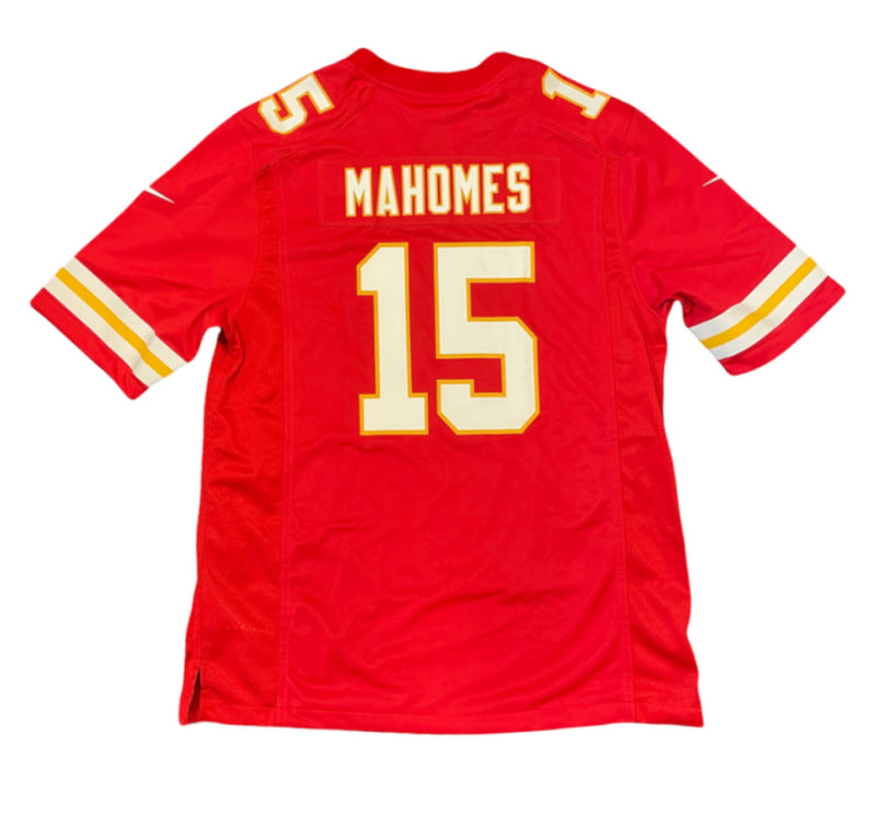 Kansas City Chiefs Jersey Men's Nike NFL Home Top - Mahomes 15