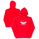 Scarlets Men's Rugby Hoodie Red Core Logo OTH Hoodie