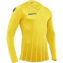 Macron Kid's Football Shirt Yellow Long Sleeve Gemini GK Top