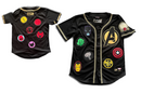 Men's Avengers Baseball Jersey Lids MLB Marvel Anniversary Top - New