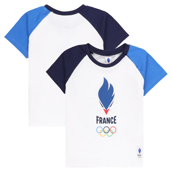 Paris 2024 Infant T-Shirt Olympics Team France Graphic Top