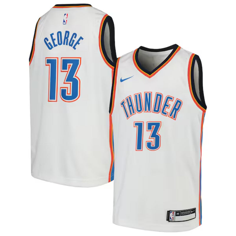 Oklahoma City Thunder Jersey Kid's NBA Nike Association - George