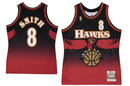 Men's Atlanta Hawks Jersey M&N NBA '96 Smith Swingman Jersey - New