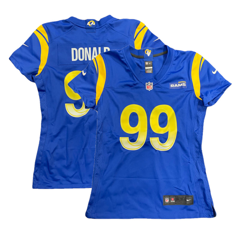 Los Angeles Rams Jersey Nike NFL Women's Home Top - Donald 99