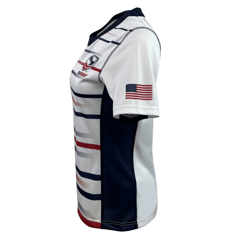 USA Rugby Castore Shirt Women's Home Jersey Top