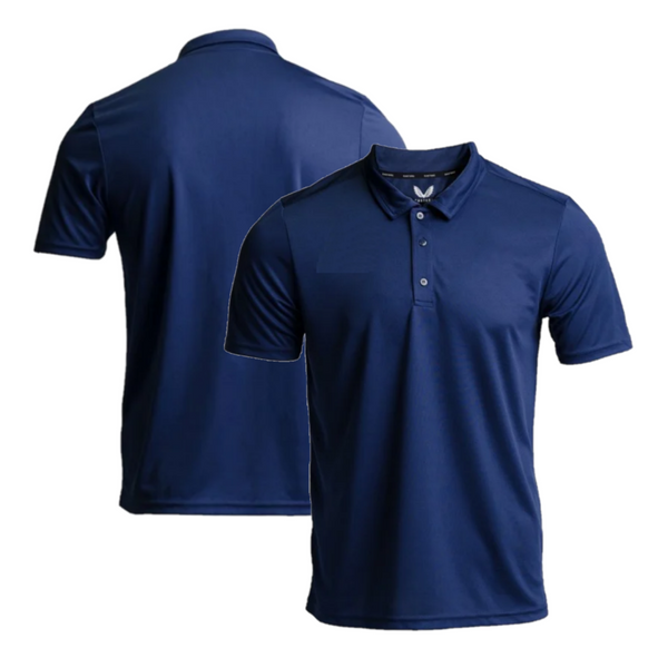 Castore Sportswear Polo Shirt Men's Navy Travel Plain Top