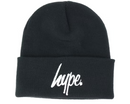 Hype Black Beanie Logo Adults Hat