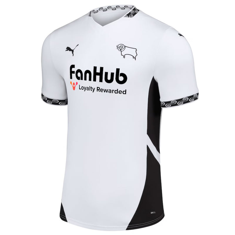 Derby County Football Shirt Men's Puma 24/25 Home Top