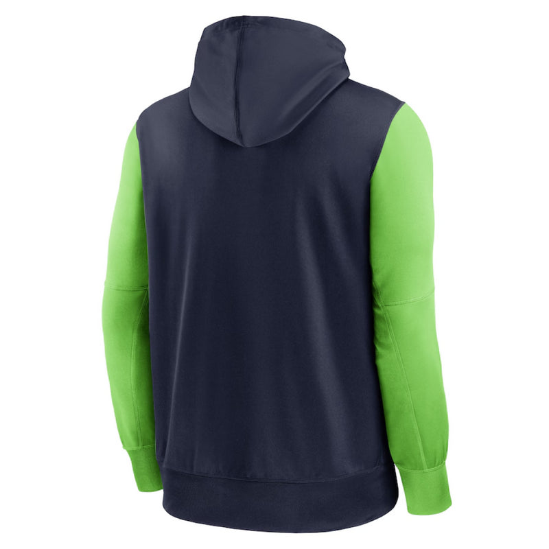 Seattle Seahawks Full Zip Men's Nike NFL Navy Jacket