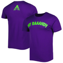 WWE Men's Graphic Top RK-BRO Purple Top
