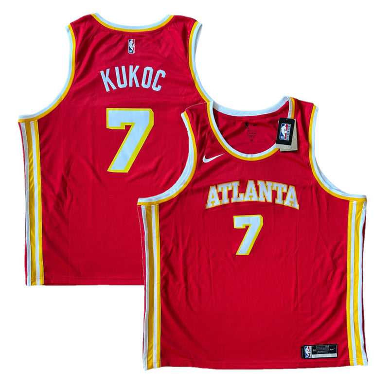 Atlanta Hawks NBA Jersey Men's Nike Icon Top - Kukoc 7