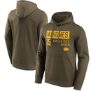 Kansas City Chiefs Hoodie Men's NFL Green Top