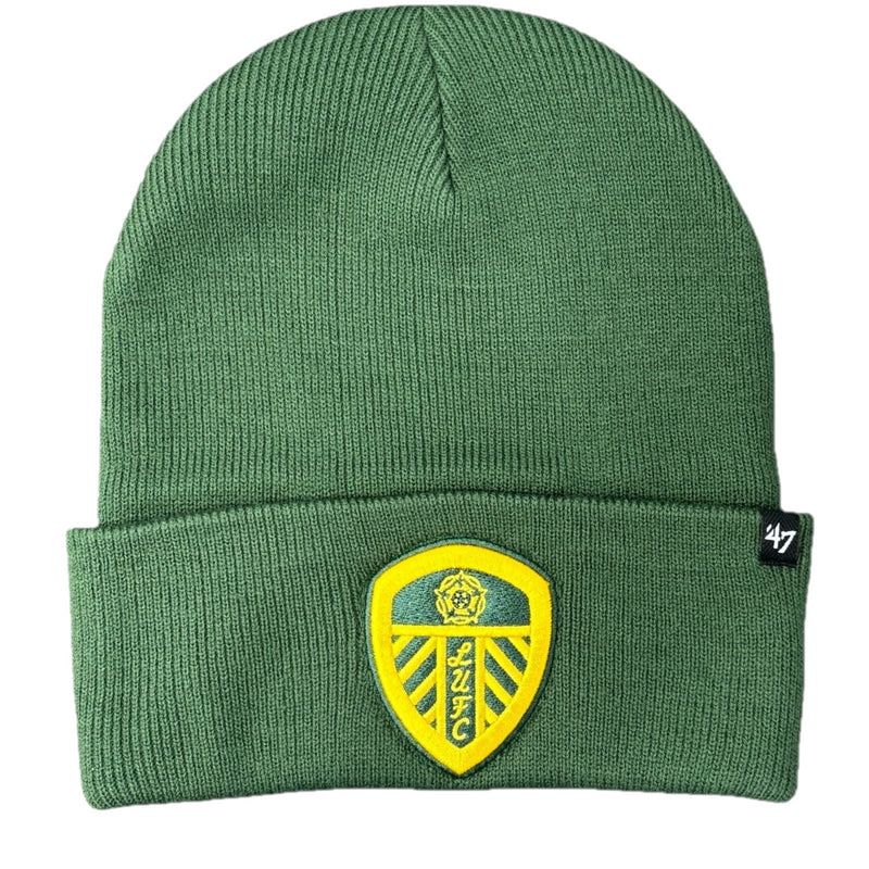 Leeds United Men's Hat 47Brand Football Australia Knitted Beanie