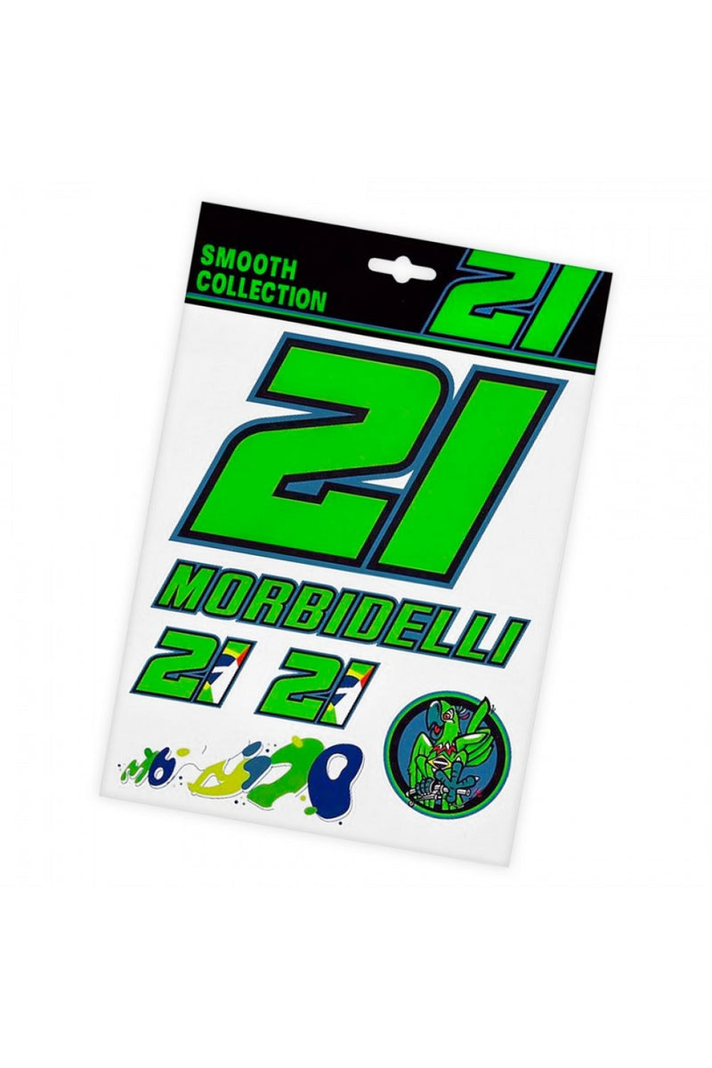 Moto GP Sticker Pack Franco Morbidelli Large Sticker Collection