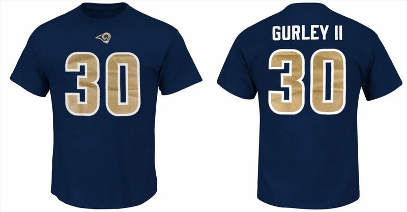 Los Angeles Rams T-Shirt Men's NFL N&N Gurley 30 Top