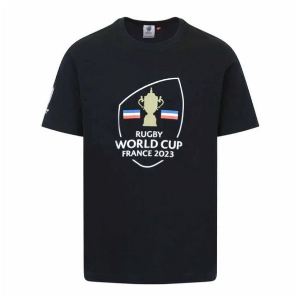 Rugby World Cup 2023 T-Shirt Men's France Fan Trophy Top