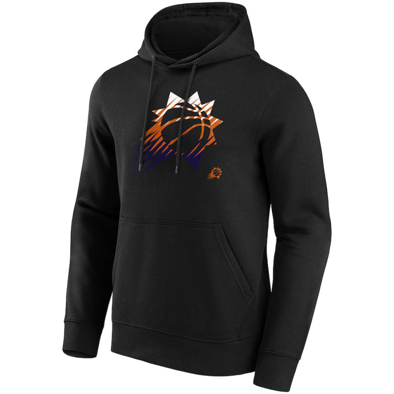 Phoenix Suns Men's Hoodie NBA Black Fade Graphic Hoodie