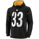 Pittsburgh Steelers Men's Hoodie NFL Black Top
