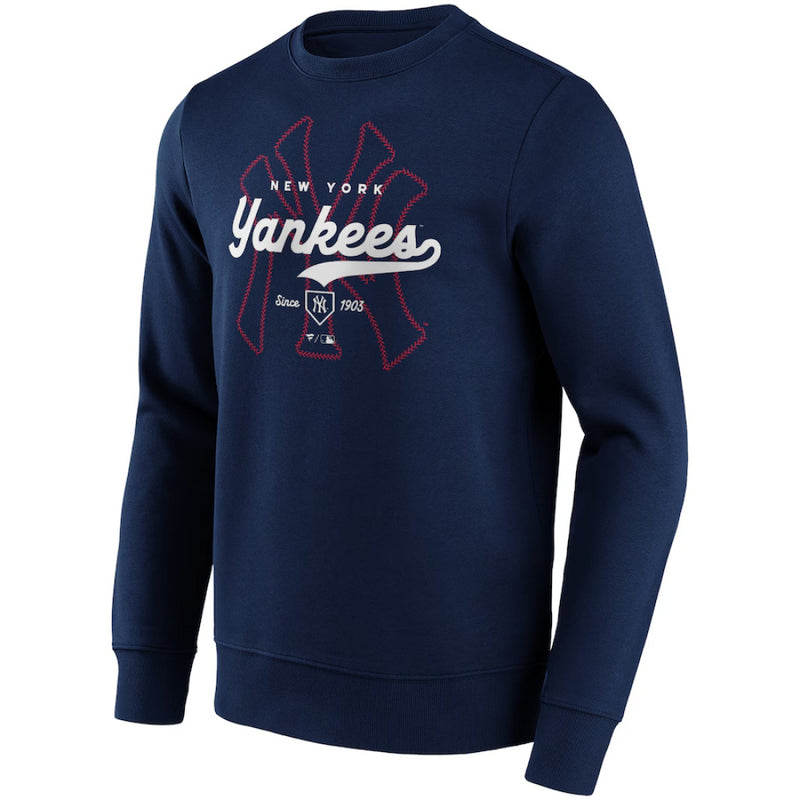 New York Yankees Sweatshirt Men's Legacy Stitch Graphic Sweat