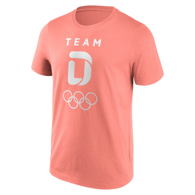Team D Men's T-Shirt Olympics Small Mono Logo Graphic Top