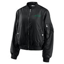 New York Jets Jacket NFL Women's Black Bomber Jacket