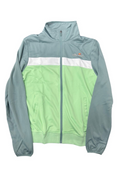 Ellesse Men's Zip Up Green/Grey Jacket